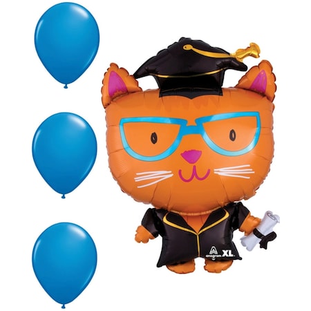 29 Inch Graduation Cat Balloon Balloon For Graduation Party Balloon Set